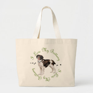 Bolsa Tote Grande Eu Amo Minha Bretanha