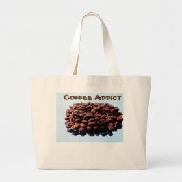 Bolsa Tote Grande Eu amo o aroma do café