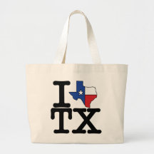 Eu amo o saco de Texas