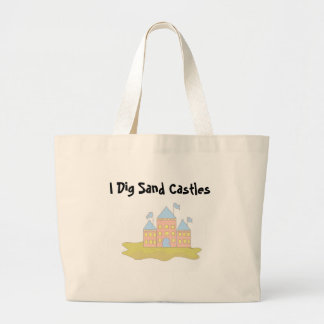 Bolsa Tote Grande Eu Cavo Castelos de Areia