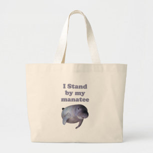 Bolsa Tote Grande Eu Fico Ao Meu Porão