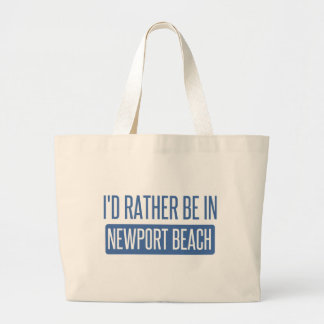 Bolsa Tote Grande Eu preferencialmente estaria na praia de Newport