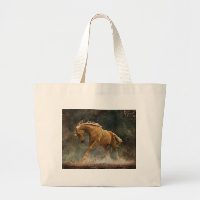 Bolsa Tote Grande Eu sou dourado (Frente)
