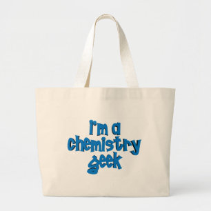 Bolsa Tote Grande Eu sou UM TEXTO do GEEK da QUÍMICA