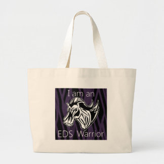 Bolsa Tote Grande Eu sou um warrior.png