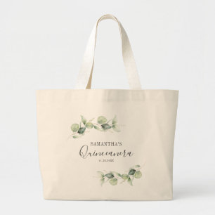 Bolsa Tote Grande Eucalyptus 15 Birthday Quinceanera Keepape