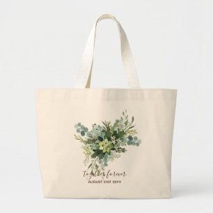 Bolsa Tote Grande Eucalyptus abandona festa de noivado recém-casado