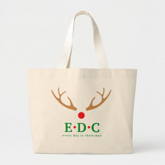 Bolsa Tote Grande Every Day is Christmas Large Tote