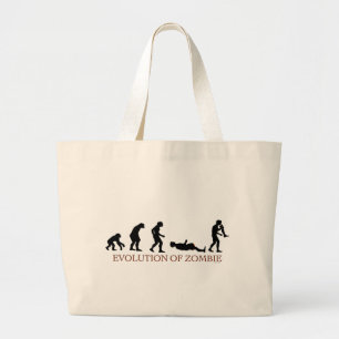 Bolsa Tote Grande Evolução do Zombie