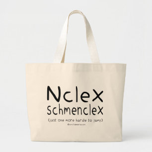 Bolsa Tote Grande Exame dos cuidados de NCLEX Schmenclex
