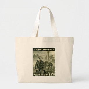 Bolsa Tote Grande Exército Home polonês de WWII