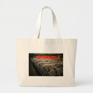 Bolsa Tote Grande Exército Terracotta China - Foto Pró