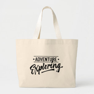 Bolsa Tote Grande Explorador de Aventura