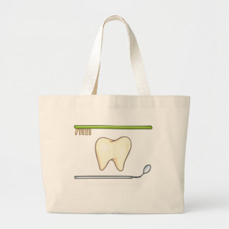 Bolsa Tote Grande Explorador dental delicado do espelho do dente