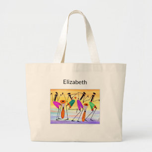 Bolsa Tote Grande Expressão Personalizada e Bonita da Felicidade