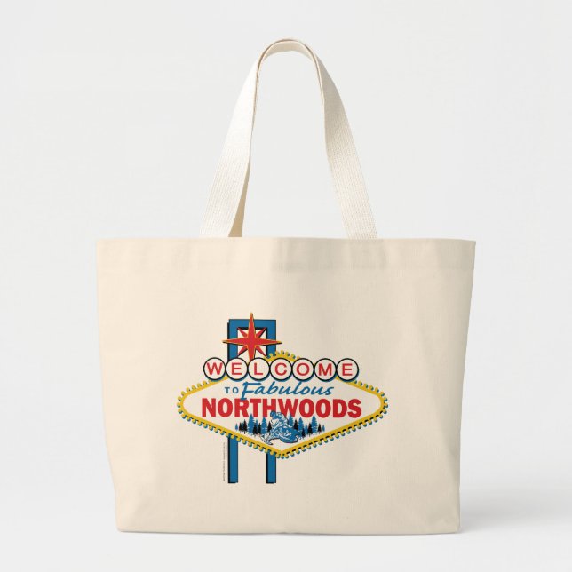 Bolsa Tote Grande Fabulous-North-Woods (Frente)