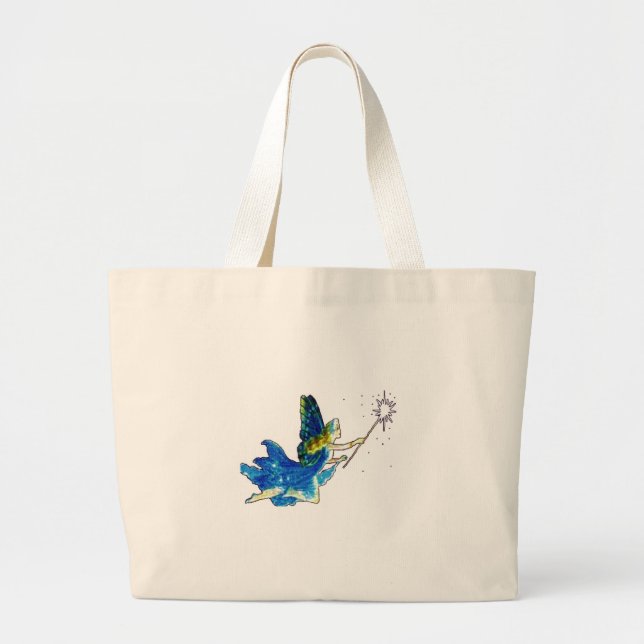 Bolsa Tote Grande Fairy Godmães (Frente)