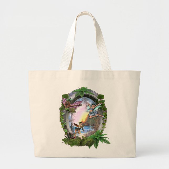 Bolsa Tote Grande Fairy Kingdom (Frente)