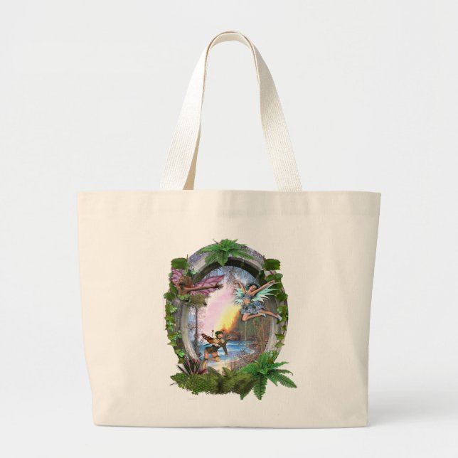 Bolsa Tote Grande Fairy Kingdom (Frente)