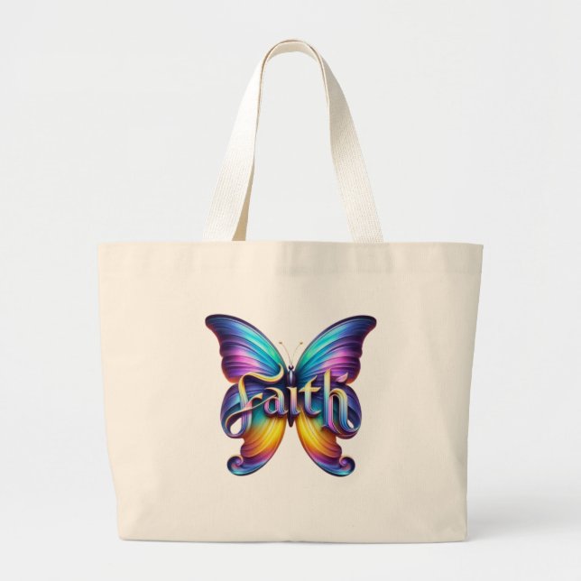 Bolsa Tote Grande Faith (Frente)