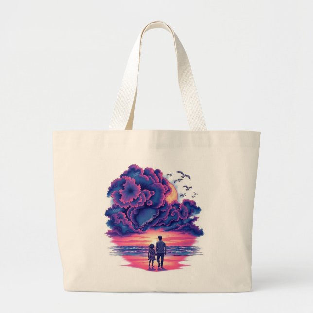 Bolsa Tote Grande Família mágica (Frente)