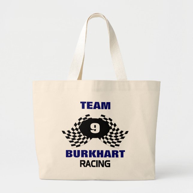 Bolsa Tote Grande Família Team Racing (Frente)