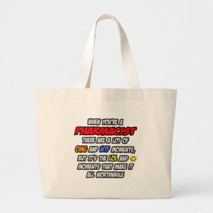 Bolsa Tote Grande Farmacêutico... OMG WTF LOL