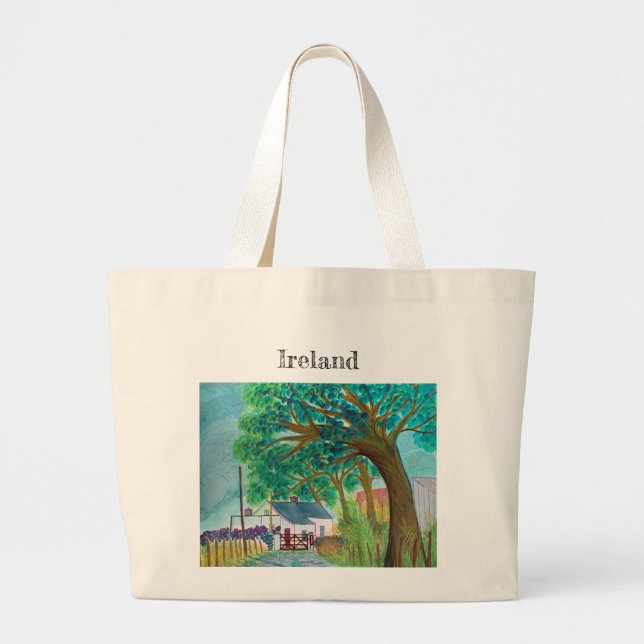 Bolsa Tote Grande Farmhouse Irish Large Tote Bag (Frente)