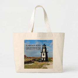 Bolsa Tote Grande Farol-Chave do Jardim, Dry Tortugas Flórida
