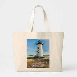 Bolsa Tote Grande Farol de Edgartown, sacola das MÃES do Martha's