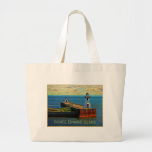 Bolsa Tote Grande Farol de Prince Edward Island