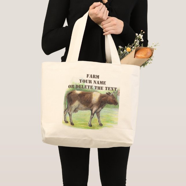 Bolsa Tote Grande Fazenda (Frente (produto))