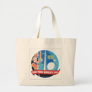 Bolsa Tote Grande Feira Mundial de Nova York 1939
