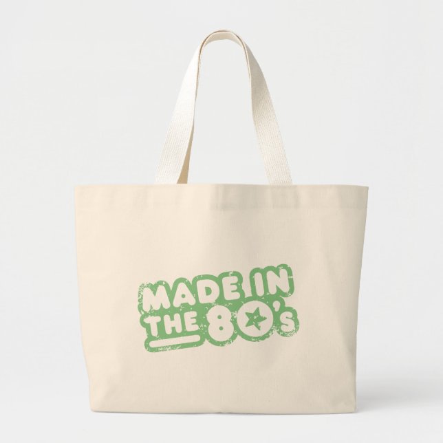 Bolsa Tote Grande Feito Na anos 80 (Frente)