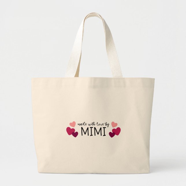 Bolsa Tote Grande Feito Por Mimi (Frente)