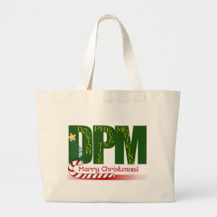 BOLSA TOTE GRANDE FELIZ DE NATAL - MEDICAMENTO PREVENTIVO PARA O MÉD