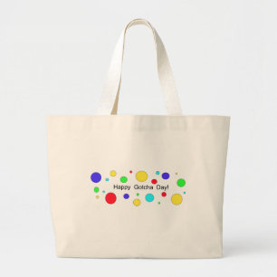 Bolsa Tote Grande Feliz Dia do Apanho!