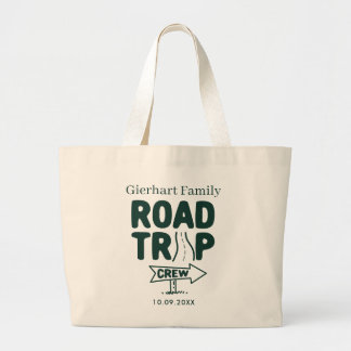 Bolsa Tote Grande Férias Personalizadas de Viagem da Família Anual