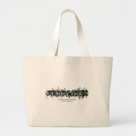 Bolsa Tote Grande Feroz Personalizado Para o Seu Nome