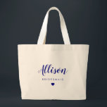 Bolsa Tote Grande Festa de casamento, Bridesmaid, Bachelorette, Mari<br><div class="desc">Sacos de Tote para toda a sua festa de casamento. Preencha com doces divertidos para sua solteira ou final de semana de casamento. Excelente de presentes ou bolsas de praia!</div>