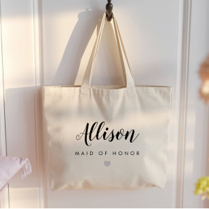 Bolsa Tote Grande Festa de casamento Tote Bag Bridesmaid, Bachelore