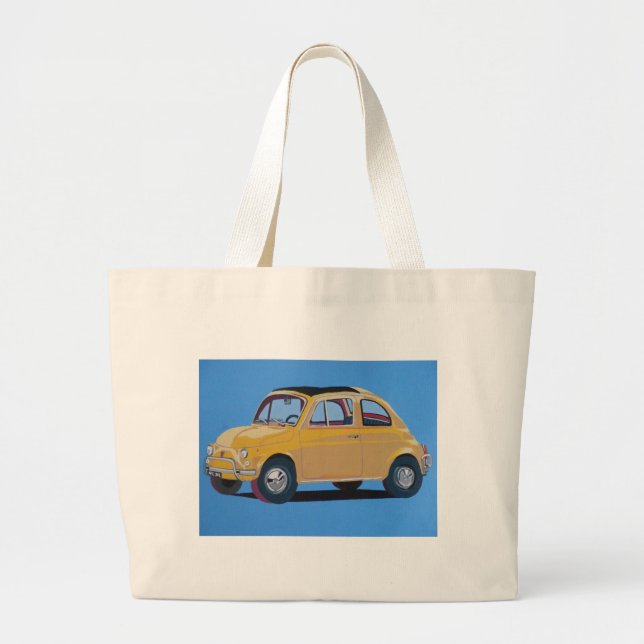 Bolsa Tote Grande Fiat 500 (Frente)