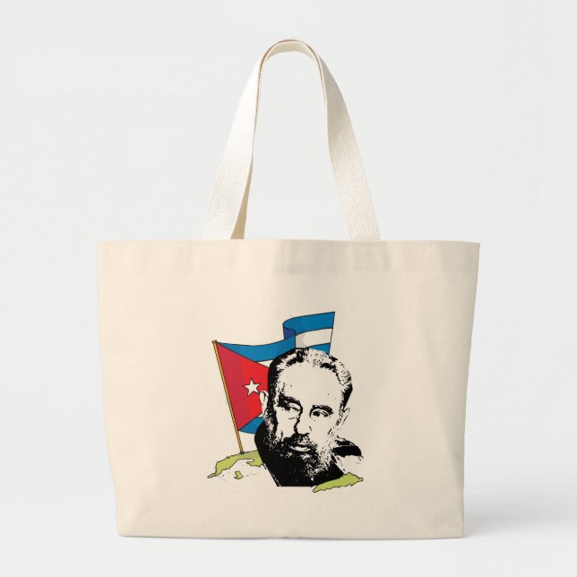 Bolsa Tote Grande Fidel Castro (Frente)