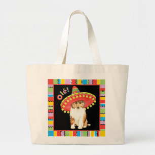 Bolsa Tote Grande Fiesta Collie Large Tote Bag