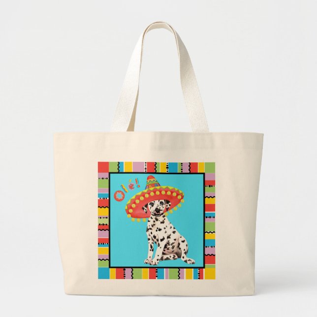 Bolsa Tote Grande Fiesta Dalmatic (Frente)