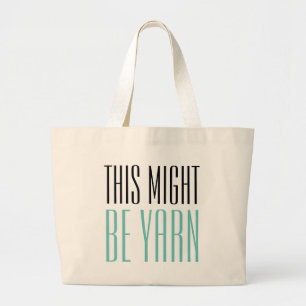 Bolsa Tote Grande Fio engraçado