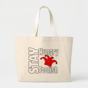Bolsa Tote Grande Fiquem Com Fome, Fiquem Tolo.