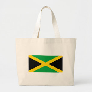 Bolsa Tote Grande Flag of Jamaica