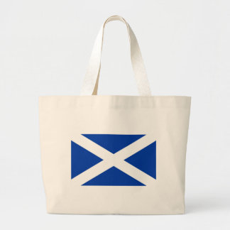Bolsa Tote Grande Flag of Scotland Saltyre - High Quality Image