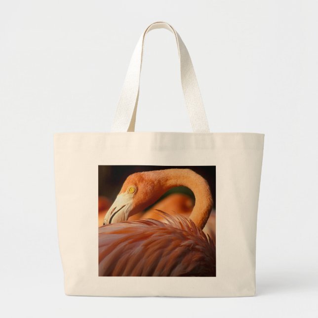 Bolsa Tote Grande Flamingo (Frente)